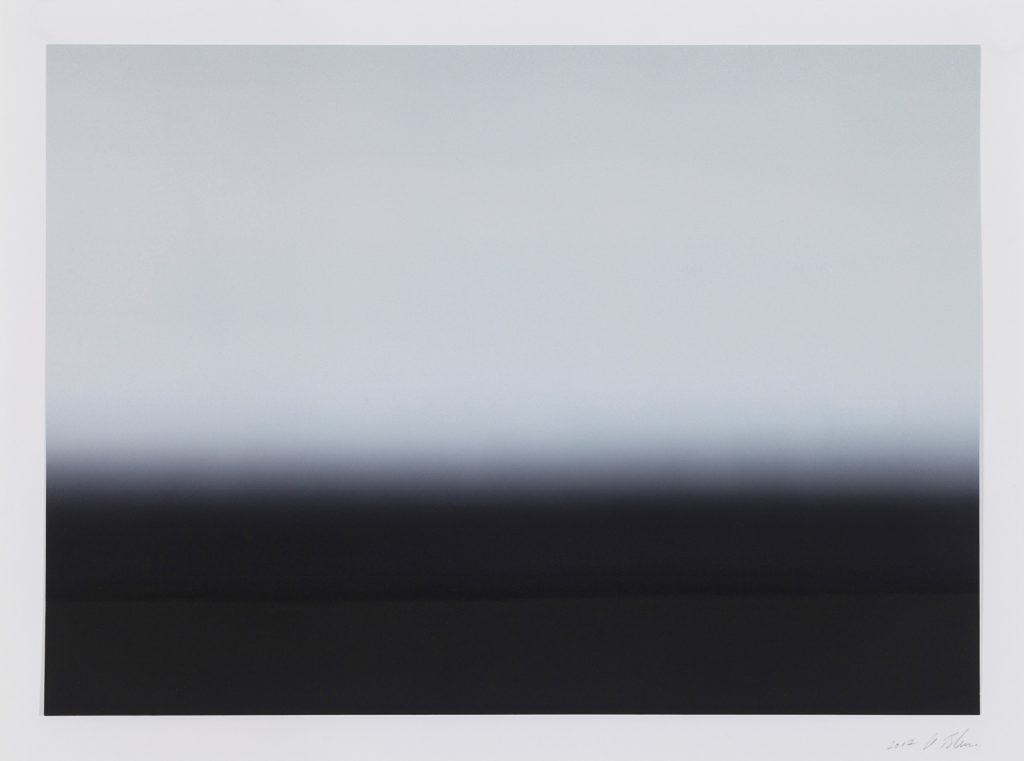 ohne Titel, ÖI auf Papier, 29,5 x 41 cm, 2018