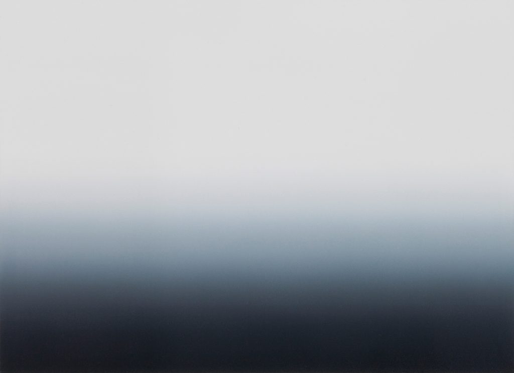 ohne Titel, ÖI auf MDF, 29,5 x 41 cm, 2018