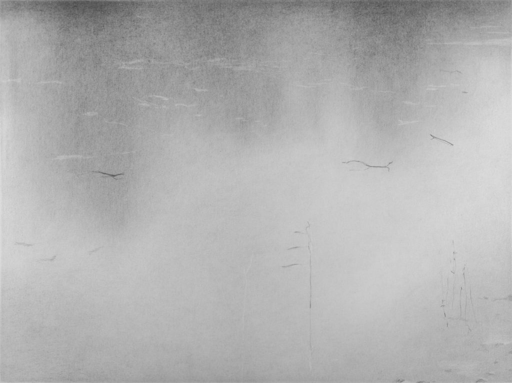 ohne Titel, Graphit auf Papier, 21,5 x 28,5 cm, 2019