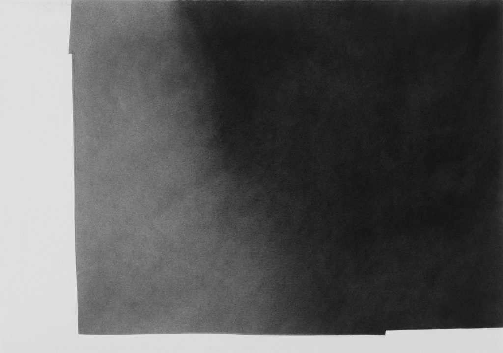 ohne Titel, Graphit auf Papier, 30,5 x 43 cm, 2019